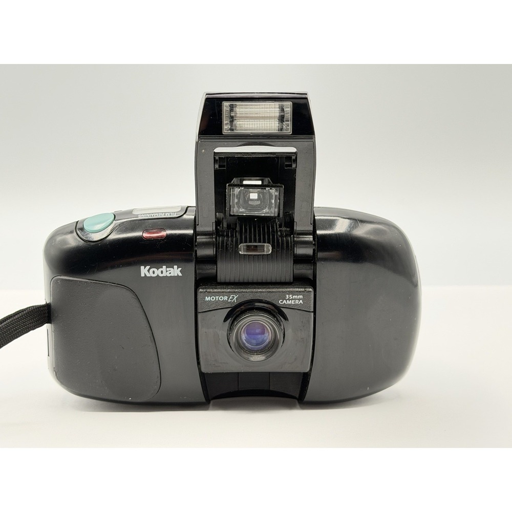 Vintage Kodak Cameo Motor EX 35mm Film Camera Built-In Flash Working See Video
